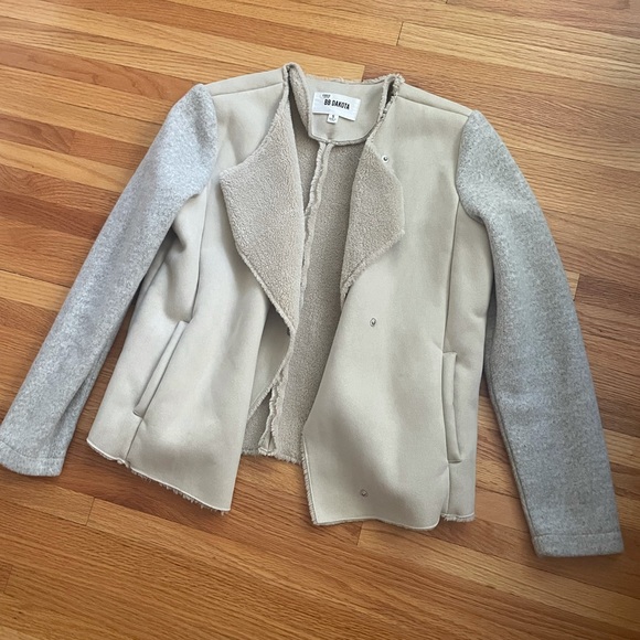 BB Dakota Fleece Moto Jacket - Picture 4 of 7